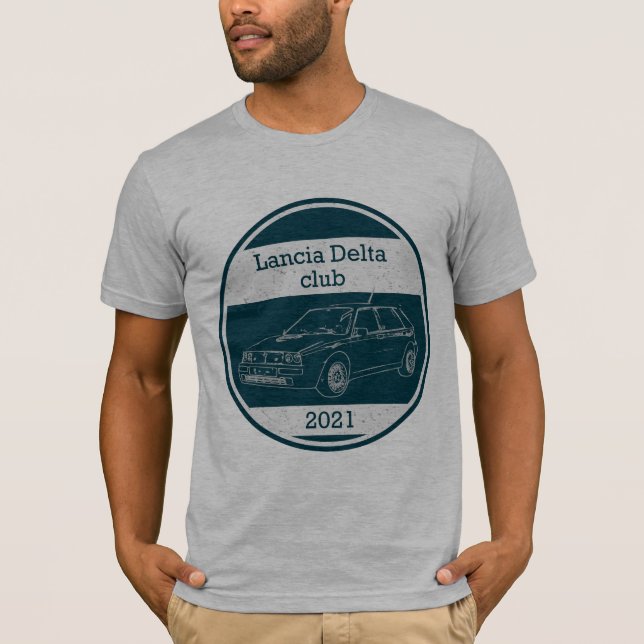 T-shirt Lancia Delta  (Framsida)