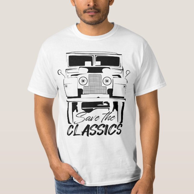 T-shirt Land Serie vintage (Framsida)