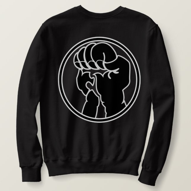 T-Shirt Lång Ärmad Tröja (Design baksida)