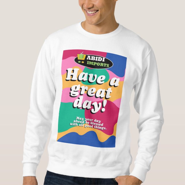 T-shirt Lång Ärmad Tröja (Framsida)
