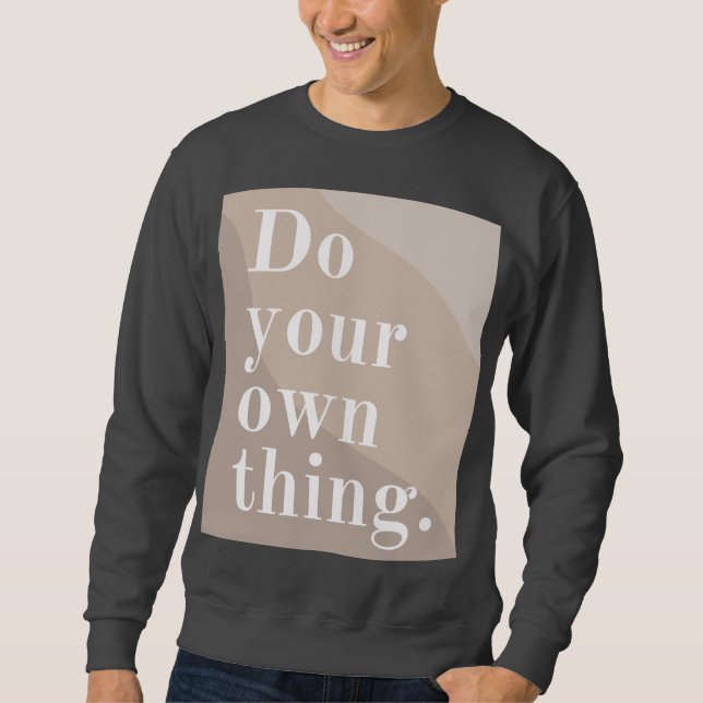 T-Shirt Lång Ärmad Tröja (Framsida)