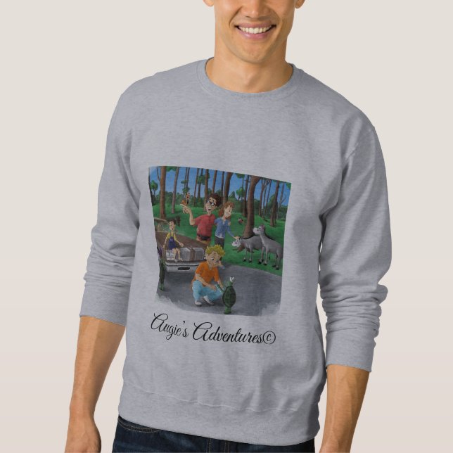 T-Shirt Lång Ärmad Tröja (Framsida)