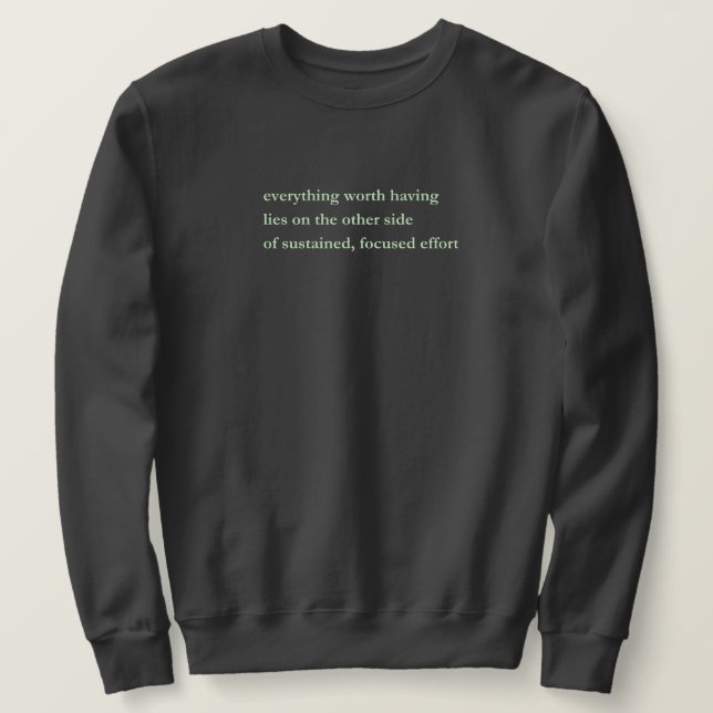 T-Shirt Lång Ärmad Tröja (Design framsida)