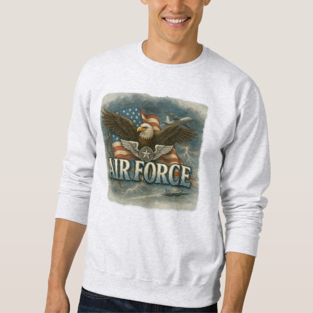 T-Shirt Lång Ärmad Tröja (Framsida)