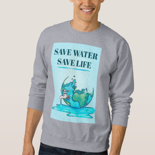 T-Shirt Lång Ärmad Tröja (Framsida)