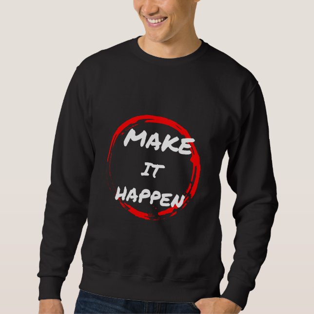 T-Shirt Lång Ärmad Tröja (Framsida)