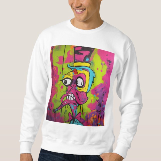 T-shirt Lång Ärmad Tröja (Framsida)