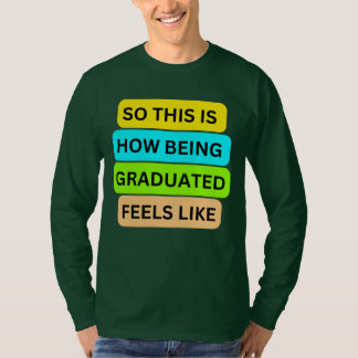 T-Shirt långärmad grönt SO_DENTA_IS_HOW_BEING_GR