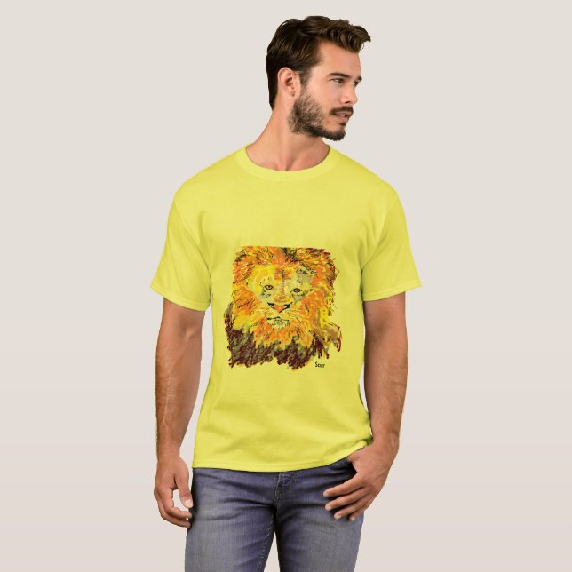 T-Shirt Lejon (Hel framsida)