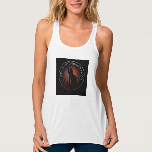 T-Shirt Linne Med Racerback (Framsida)