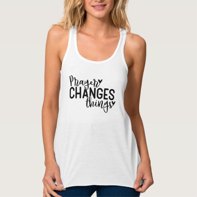 T-Shirt Linne Med Racerback (Framsida)