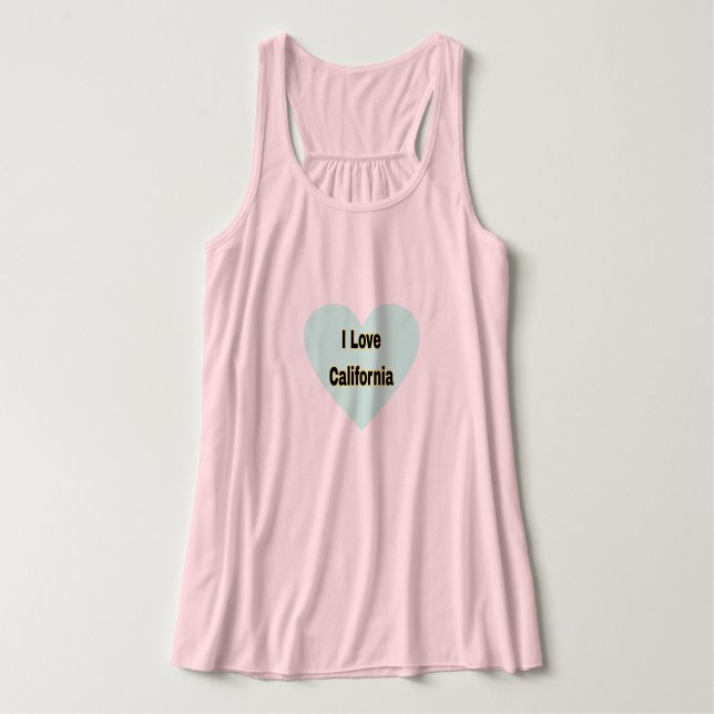 T-Shirt Linne Med Racerback (Design framsida)