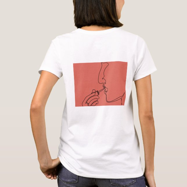 T-shirt "Lip" Tシャ (Baksida)