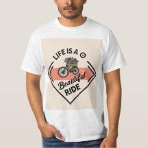 T-Shirt Livet Är En Vacker Färd