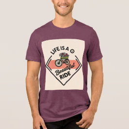 T-Shirt Livet Är En Vacker Ritt