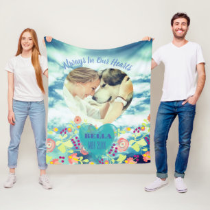 T-Shirt-livets minne i Cute anpassningsbar firande Fleecefilt