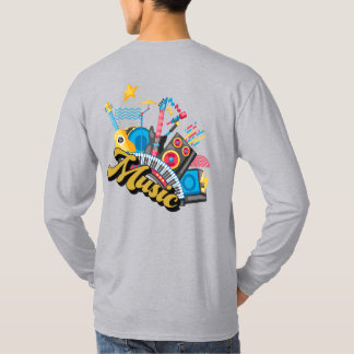 T-Shirt Logotyp Music