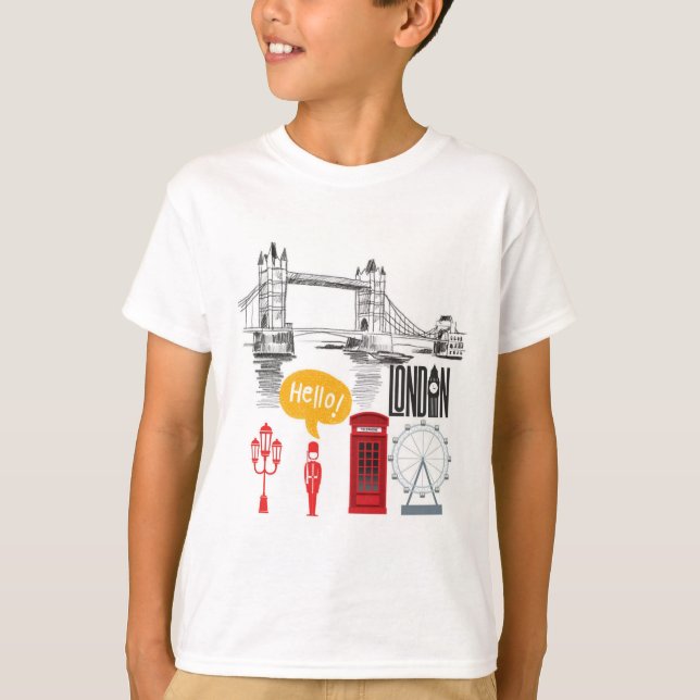 T-shirt London  (Framsida)