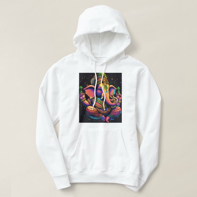 T-shirt Lord Ganesh Hoodie (Design framsida)
