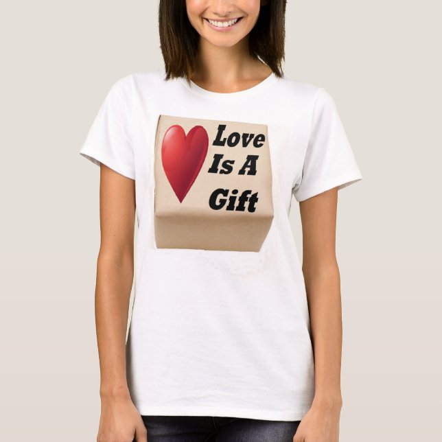 T-Shirt Lovre är ett gift (Framsida)