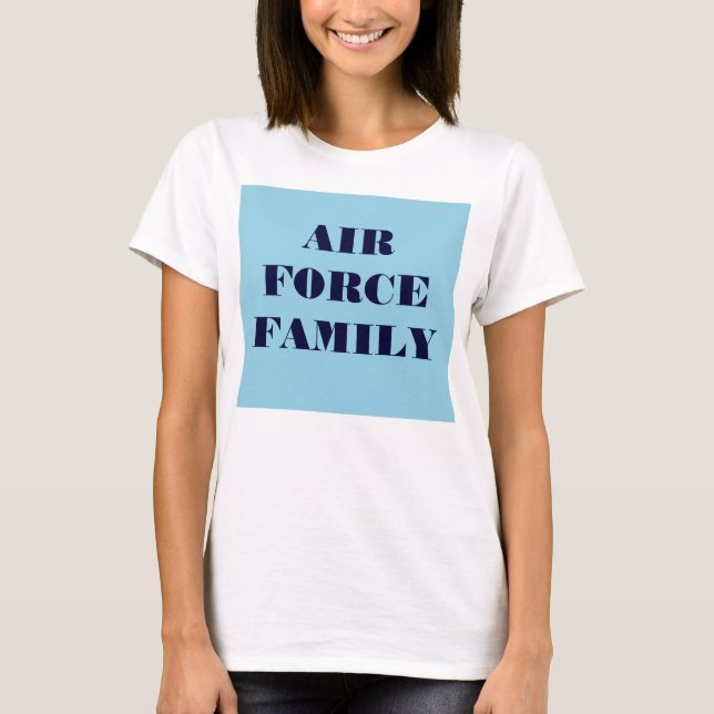 T-Shirt Luft Force-familjen (Framsida)