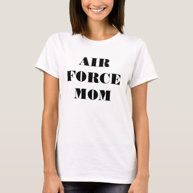 T-Shirt Luft Force Mamma (Framsida)