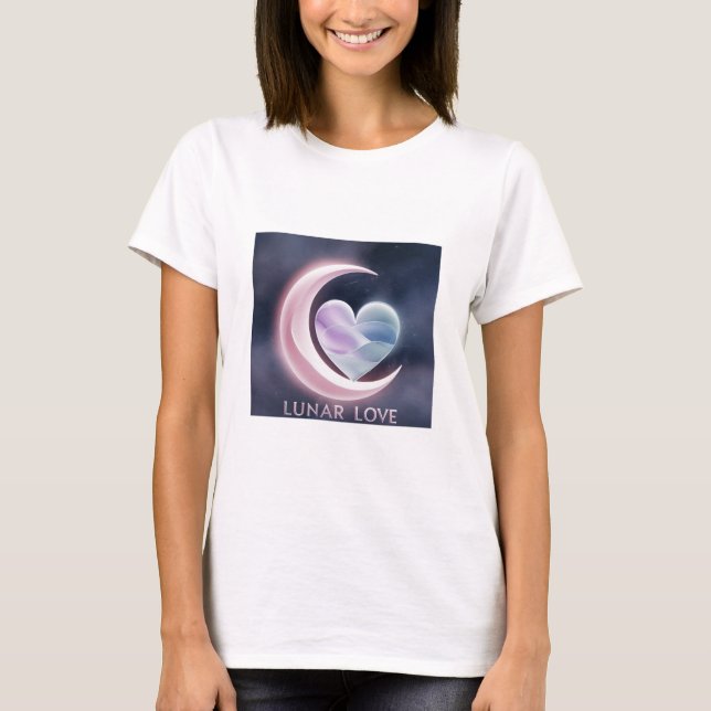 T-shirt Lunar Love  (Framsida)