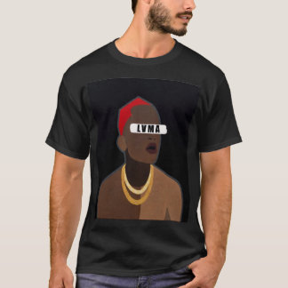 T-shirt Lvma grafisk streetwear t-shirt