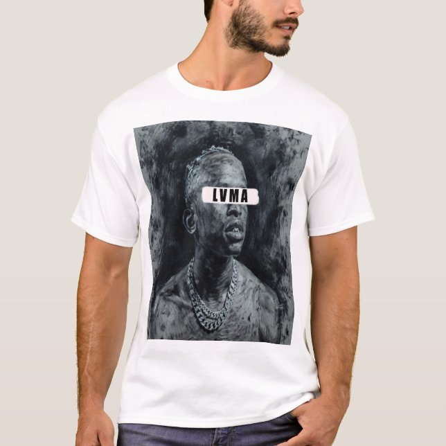 T-shirt Lvma grafisk streetwear tee (Framsida)