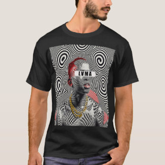 T-shirt Lvma grafisk streetwear tee