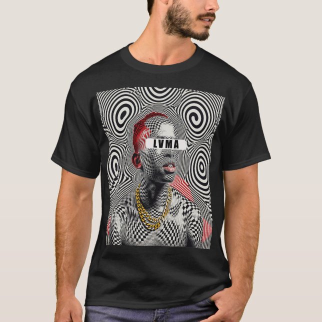 T-shirt Lvma grafisk streetwear tee (Framsida)