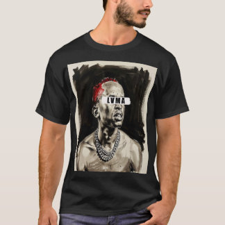 T-shirt Lvma grafisk streetwear-tej