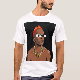 T-shirt Lvma grafisk streetwear-top