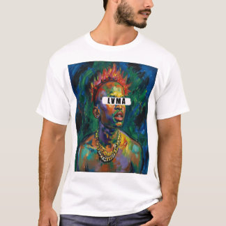 T-shirt Lvma grafisk streetwear-top