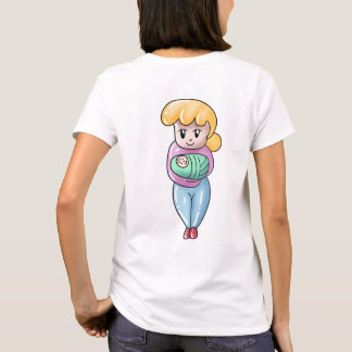 T-shirt - Lycklig mors dag