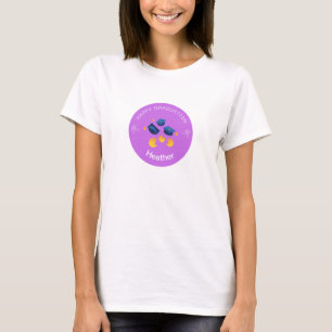 T-Shirt - Lycklig Studenten personalize - Lägg til