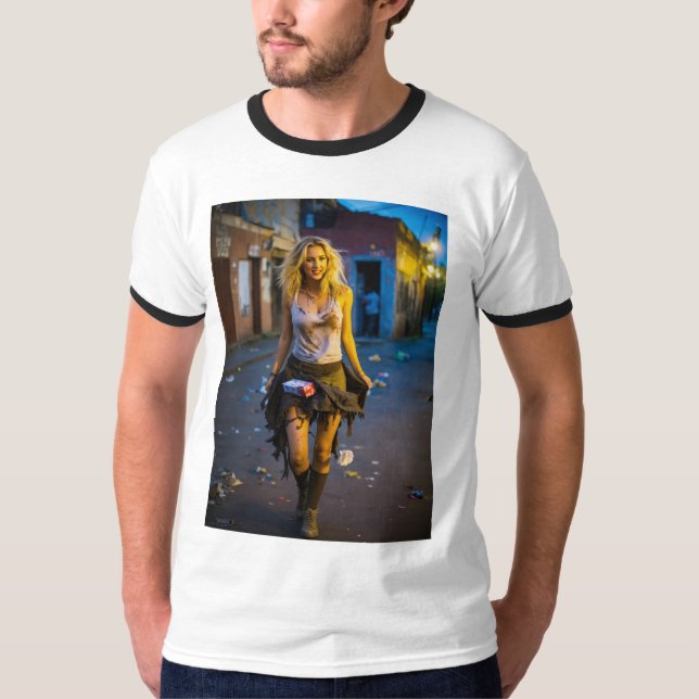 T shirt man Shakira-kläder (Framsida)