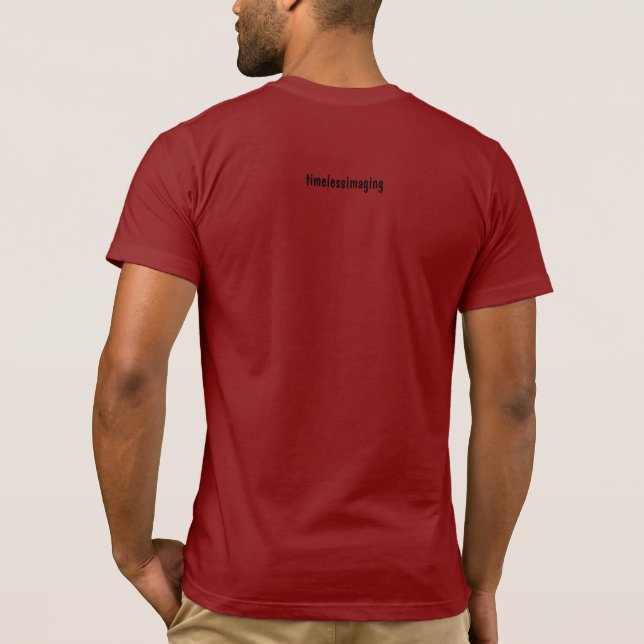 T-shirt manar Fotography Clothing. (Baksida)