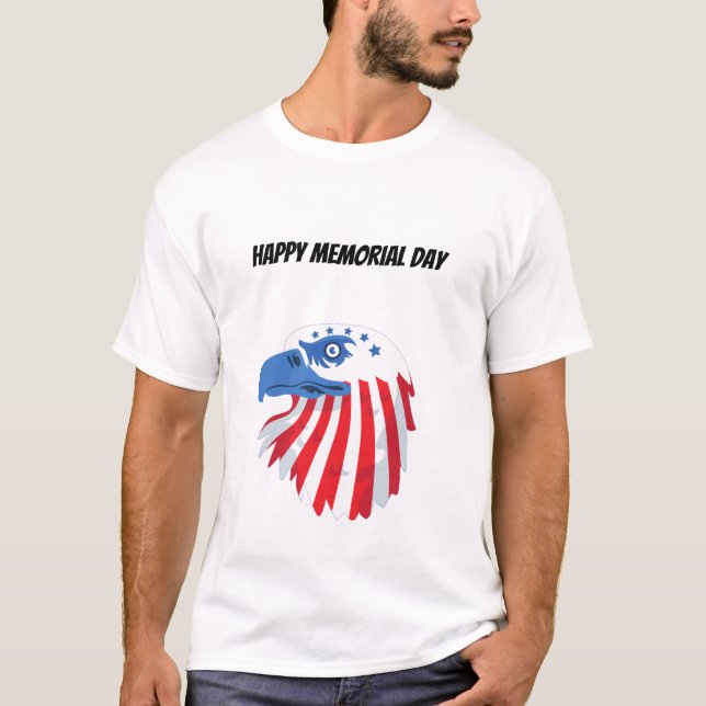 T shirt manar lycklig minnesdag (Framsida)