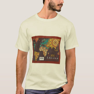T-SHIRT MANAR NEW FINARE, WORLD MAP DESIGN