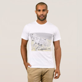 T-Shirt Manar White Stallion