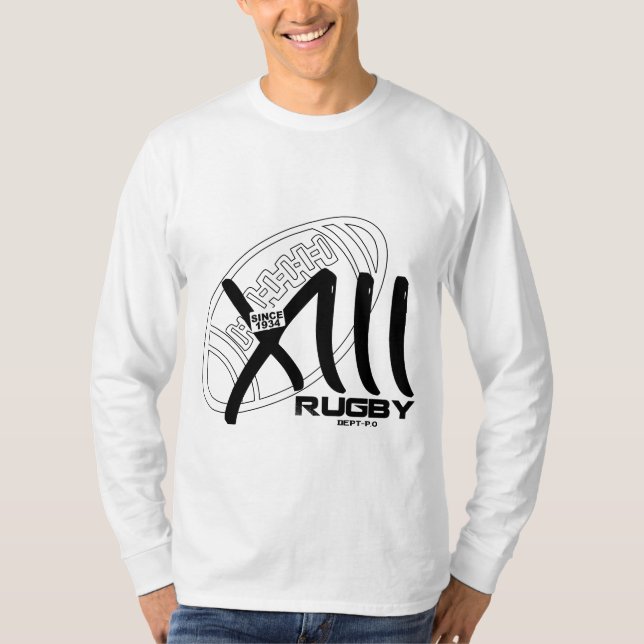 T-shirt manches longues Rugby a XIII (Framsida)