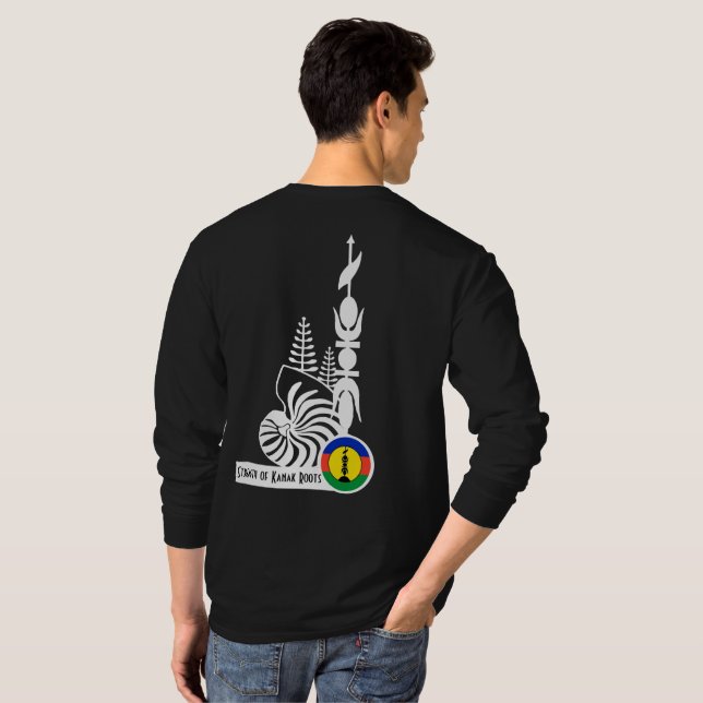 T-shirt manches longues Strength of Kanak Roots (Hel baksida)