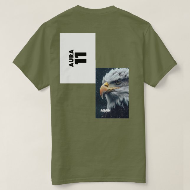 T-shirt-märke nytt t shirt (Design baksida)