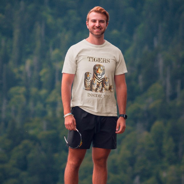 T-Shirt matroska tigers (Skapare uppladdad)
