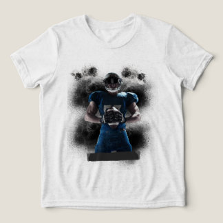 T-shirt med amerikansk fotbollsspelare sedd bakifr