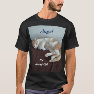 T-shirt med Angel den sassiga katten