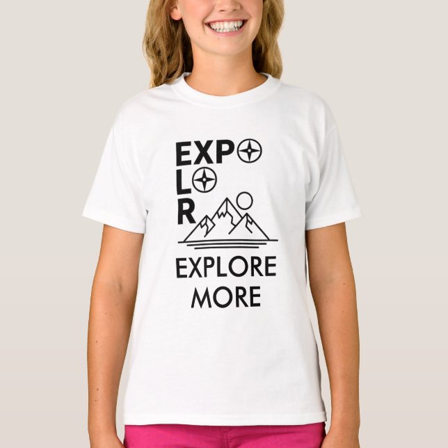 T-shirt med anpassningsbart namn och text – Person (Framsida)