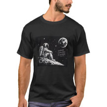 T-shirt med astronaut