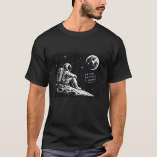 T-shirt med astronaut